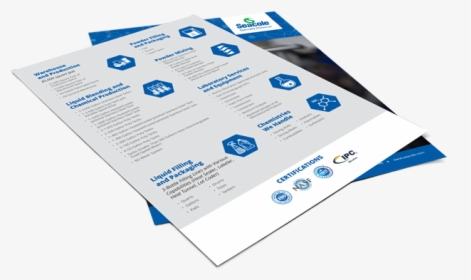 Seacole Specialty Chemical Contract Manufacturing Flyer - Brochure, HD Png Download, Transparent PNG