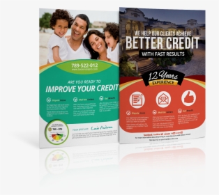 Credit Repair Flyer - Credit Repair Flyer Template, HD Png Download, Transparent PNG