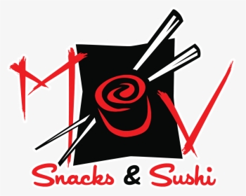 Mv Snacks And Sushi - Graphic Design, HD Png Download, Transparent PNG