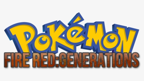 Pokemon Fire Red Logo Png - Graphic Design, Transparent Png, Transparent PNG