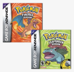 Pokémon Rojo Fuego Y Verde Hoja - Pokemon Fire Red Box Art, HD Png Download, Transparent PNG