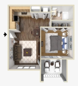 Dogwood Apartment Floor Plan - Floor Plan, HD Png Download, Transparent PNG