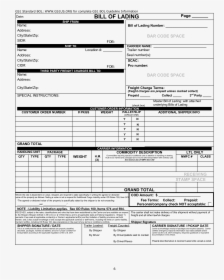 Plantilla Imagen Principal - Bill Of Lading Form, HD Png Download, Transparent PNG