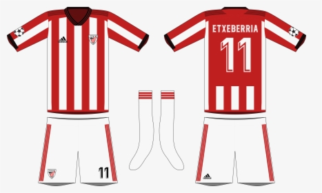 Adidas Athletic Bilbao 2019-20 Home Kit - Athletic Bilbao Jersey 2019 20, HD Png Download, Transparent PNG