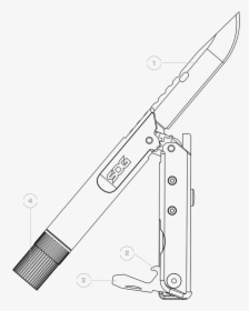 Sog Baton Q2 - Technical Drawing, HD Png Download, Transparent PNG