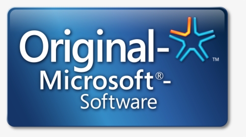 Genuine Microsoft Software, HD Png Download, Transparent PNG