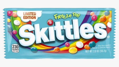 Skittles Png - Freeze Pop Skittles, Transparent Png, Transparent PNG