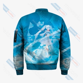 Rwby Weiss Schnee Bomber Jacket - Long-sleeved T-shirt, HD Png Download, Transparent PNG