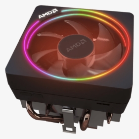 Wraith Max W/ Rgb Led, 85mm Height, Copper/aluminum - Amd Ryzen 7 2700x 8 Core 3.7 Ghz, HD Png Download, Transparent PNG