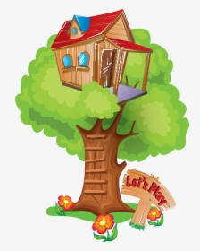 Clubhouse Clipart Tree House - Kids Clubhouse Png, Transparent Png, Transparent PNG