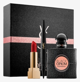 Yves Saint Laurent Black Opium Beauty Gift Set, HD Png Download, Transparent PNG