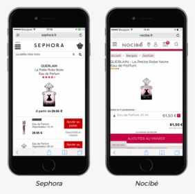 Sephora Png Download - Nocibé Mobile App, Transparent Png, Transparent PNG