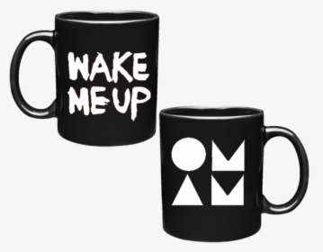 Wake Me Up Black & White Mug - Mug, HD Png Download, Transparent PNG