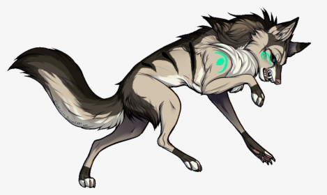 Wolves Transparent Magical Picture Black And White - Magic Wolf, HD Png Download, Transparent PNG