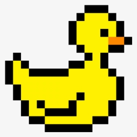 Rubber Duck Pixel Art, HD Png Download, Transparent PNG