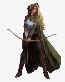 Aragorn Drawing Lotr Ranger - Female Half Elf Ranger, HD Png Download, Transparent PNG