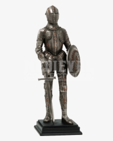 Resting Medieval Knight Statue - Standing Knight, HD Png Download, Transparent PNG