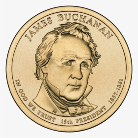 James Buchanan Coin, HD Png Download, Transparent PNG