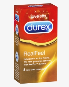 Durex Real Feel Condoms - Condom Real Feel, HD Png Download, Transparent PNG