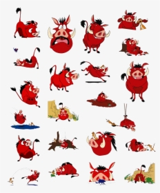 Timon And Pumbaa Characters - Timon And Pumbaa Free Vector, HD Png Download, Transparent PNG