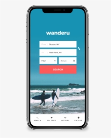 Wanderu App Search - Rts Carrier Service Mobile App, HD Png Download, Transparent PNG