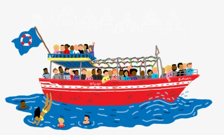 Thanksgiving Cruise Clipart Clip Free Cruise Clipart - Boat Trip Clipart, HD Png Download, Transparent PNG