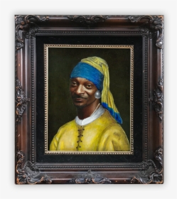 Image Of The Snoop With The Pearl Earring - Picture Frame, HD Png Download, Transparent PNG