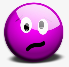 Purple Smileys Faces 11 Png Clip Arts - Smiley Emotion, Transparent Png, Transparent PNG