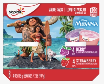 Yoplait Moana Yogurt, HD Png Download, Transparent PNG