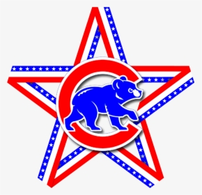 Transparent American Flag Star , Png Download - Chicago Cubs, Png Download, Transparent PNG