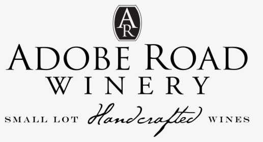 Adobe Road Winery Logo With Caption Small Lot Handcrafted - Adobe Road Winery Logo, HD Png Download, Transparent PNG