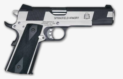 Springfield 1911 Black Stainless, HD Png Download, Transparent PNG