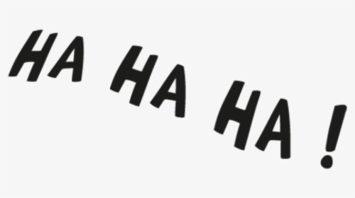 Haha Clipart Black And White, HD Png Download, Transparent PNG