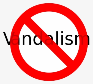 No Vandalism Sign, HD Png Download, Transparent PNG