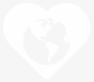 Earth In Heart - Emblem, HD Png Download, Transparent PNG