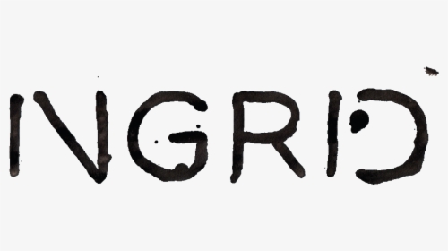 Ingrid Record Label Logo - Calligraphy, HD Png Download, Transparent PNG