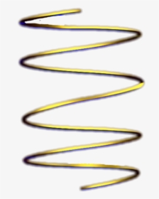 #glitch #swirl #gold #circles #shapes #ribbon - General Supply, HD Png Download, Transparent PNG