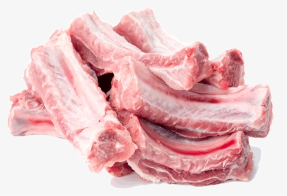Pork Ribs , Png Download - Raw Pork Spare Ribs, Transparent Png, Transparent PNG