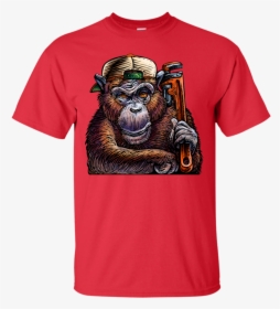 Monkey Wrench T Shirt & Hoodie - Monkey Wrench, HD Png Download, Transparent PNG