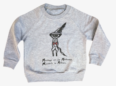 Image Of Meerkat Mondays Sweatshirt - Long-sleeved T-shirt, HD Png Download, Transparent PNG
