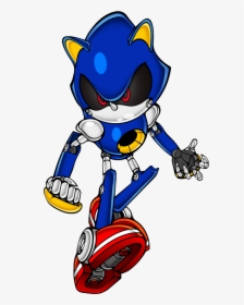 Metal Sonic Artwork Only By Envy The Hedgehog D351sap - Metal Sonic Png, Transparent Png, Transparent PNG