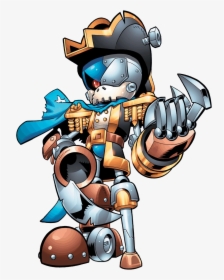 Sonic News Network - Sonic Captain Metal, HD Png Download, Transparent PNG