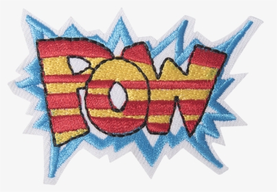 Comic Red Yellow Pow, HD Png Download, Transparent PNG