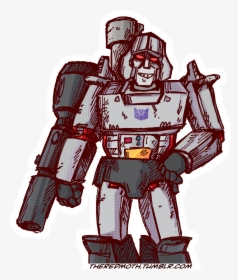 Bucket-headed Decepticon Leader Who Turns Into A Gun - Decepticon, HD Png Download, Transparent PNG