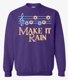Make It Rain Song Of Stroms No Sword Sweatshirt - Tinkerbell Ugly Christmas Sweater, HD Png Download, Transparent PNG