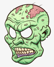 Zombie Stickers Messages Sticker-8 - Zombie Heads, HD Png Download, Transparent PNG