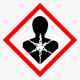 Hazard Human Health Poisonous Png Image - Health Hazard Whmis Symbol, Transparent Png, Transparent PNG