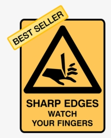 Brady Warning Signs - Sharp Edges Sign, HD Png Download, Transparent PNG