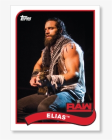 2018 Topps Wwe Heritage Elias Base Poster - Topps, HD Png Download, Transparent PNG