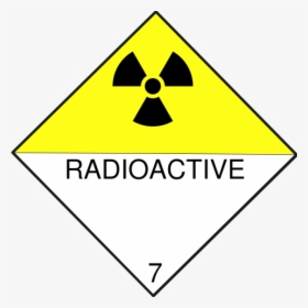 Dangerous Goods Radioactive Material, HD Png Download, Transparent PNG